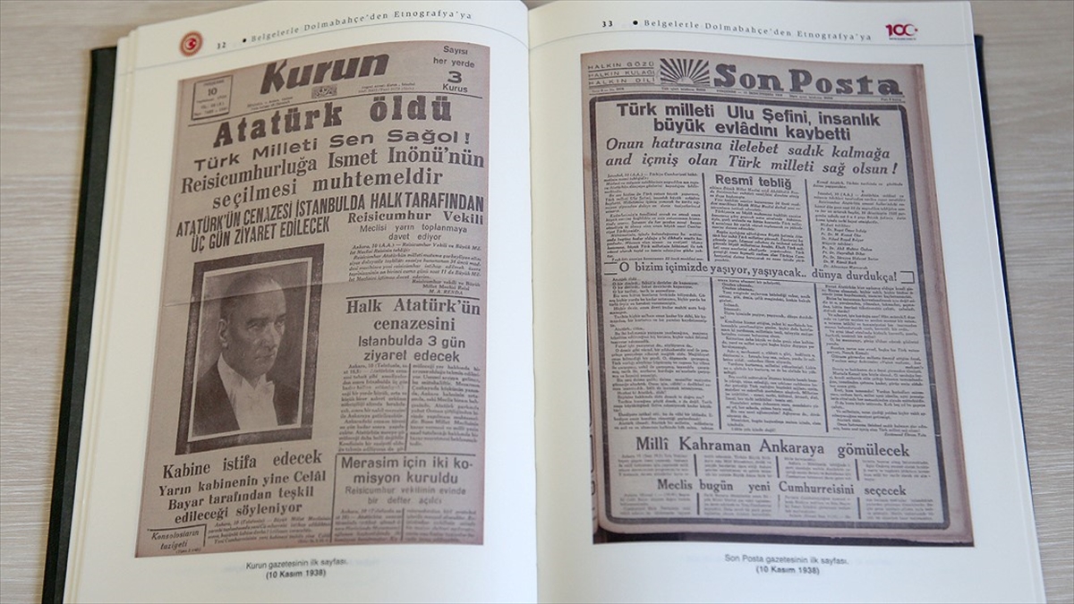 Atatürk’ün naaşının Dolmabahçe’den Etnografya müzesine yolculuğu kitaplaştırıldı