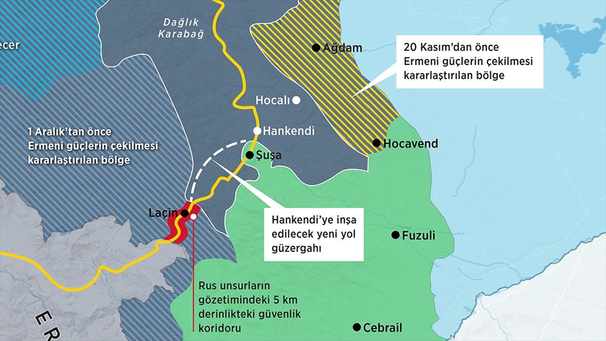 Ermenistan’a Laçın’ı terk etmesi için verilen süre bugün doluyor