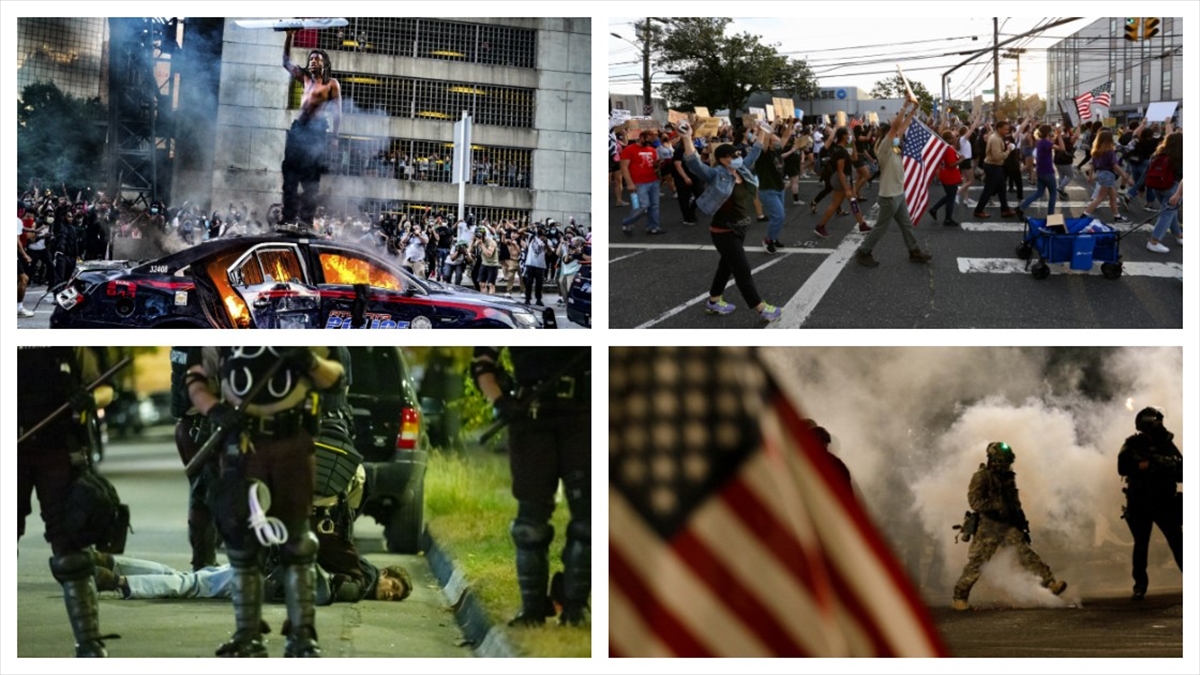ABD, 2020’de ırkçılık ve polis şiddetine karşı en büyük toplumsal ayaklanmalardan birini yaşadı