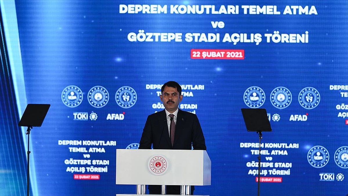Çevre ve Şehircilik Bakanı Kurum: İzmir’de 1841 konutun inşasına başlıyoruz
