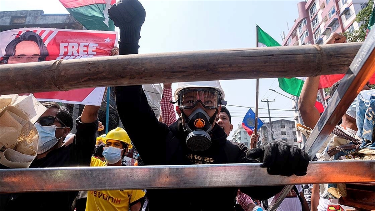 Myanmar’da darbe karşıtı gösterilerde 4 kişi öldü, çok sayıda kişi gözaltına alındı