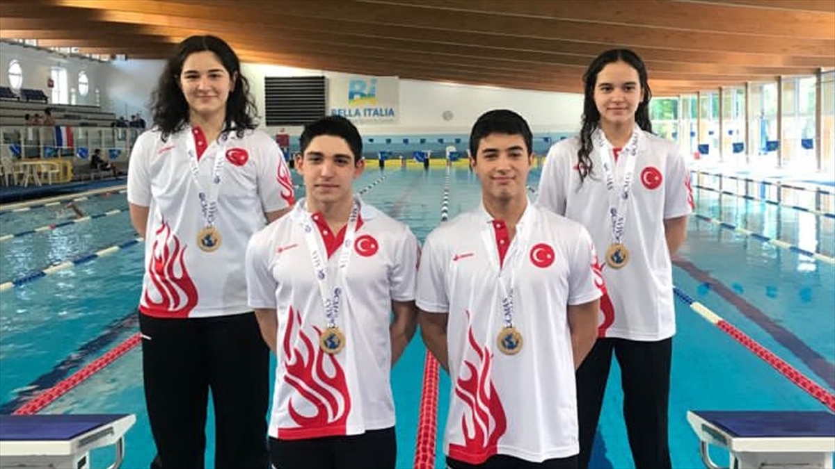 Paletli Yüzme Genç Milli Takımı dünya şampiyonu oldu