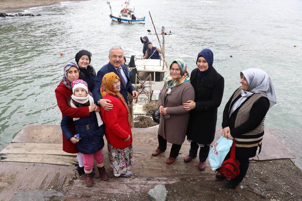 BÜYÜKŞEHİRDEN KADIN BALIKÇILARA MÜJDE