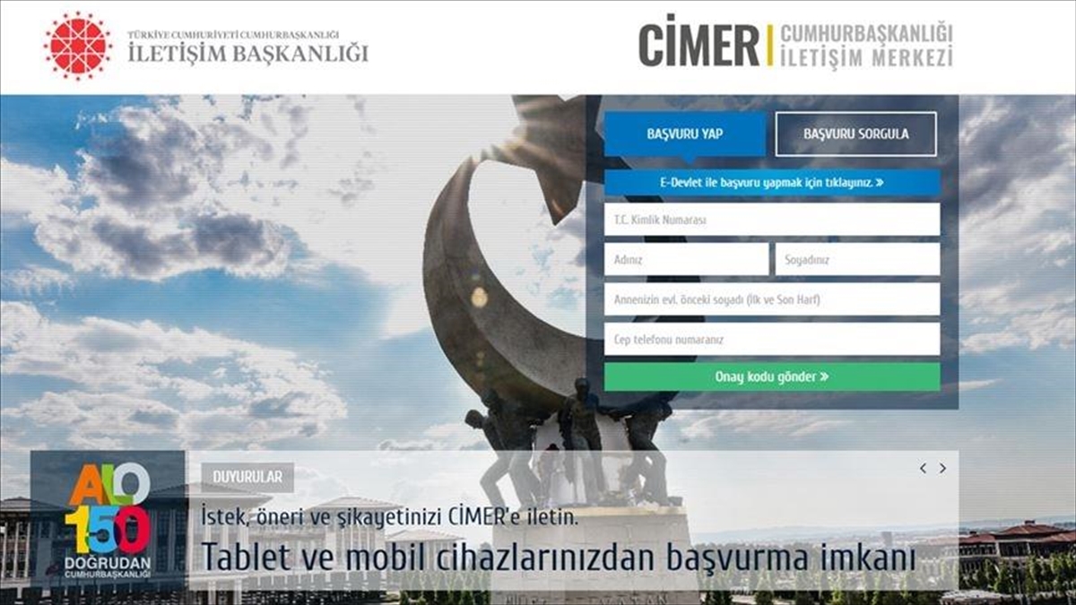 CİMER’den ülke yönetimine katılımı artıracak yeni uygulama