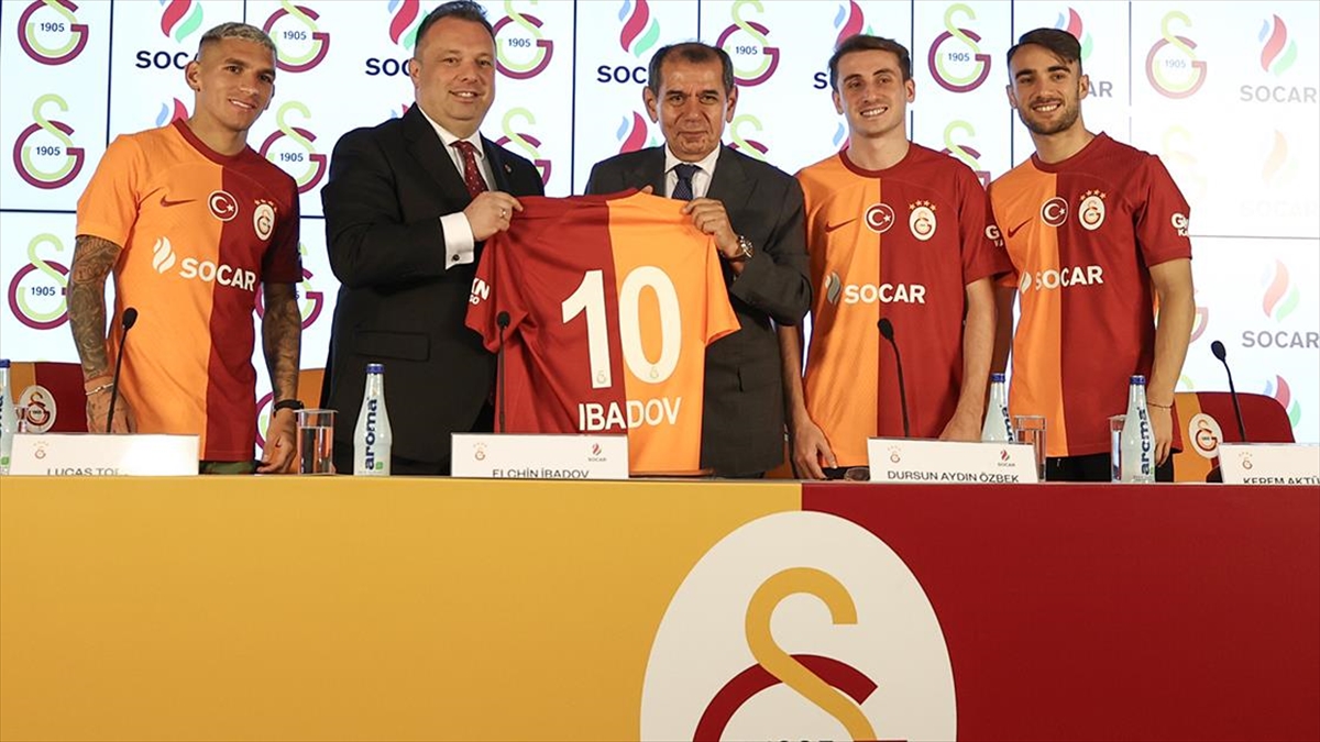 Galatasaray Kulübü, SOCAR ile sponsorluk sözleşmesi imzaladı