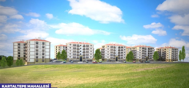 Kartaltepe Mahallesi Kentsel Dönüşüm Projesi Hızlı Bir Şekilde İlerliyor