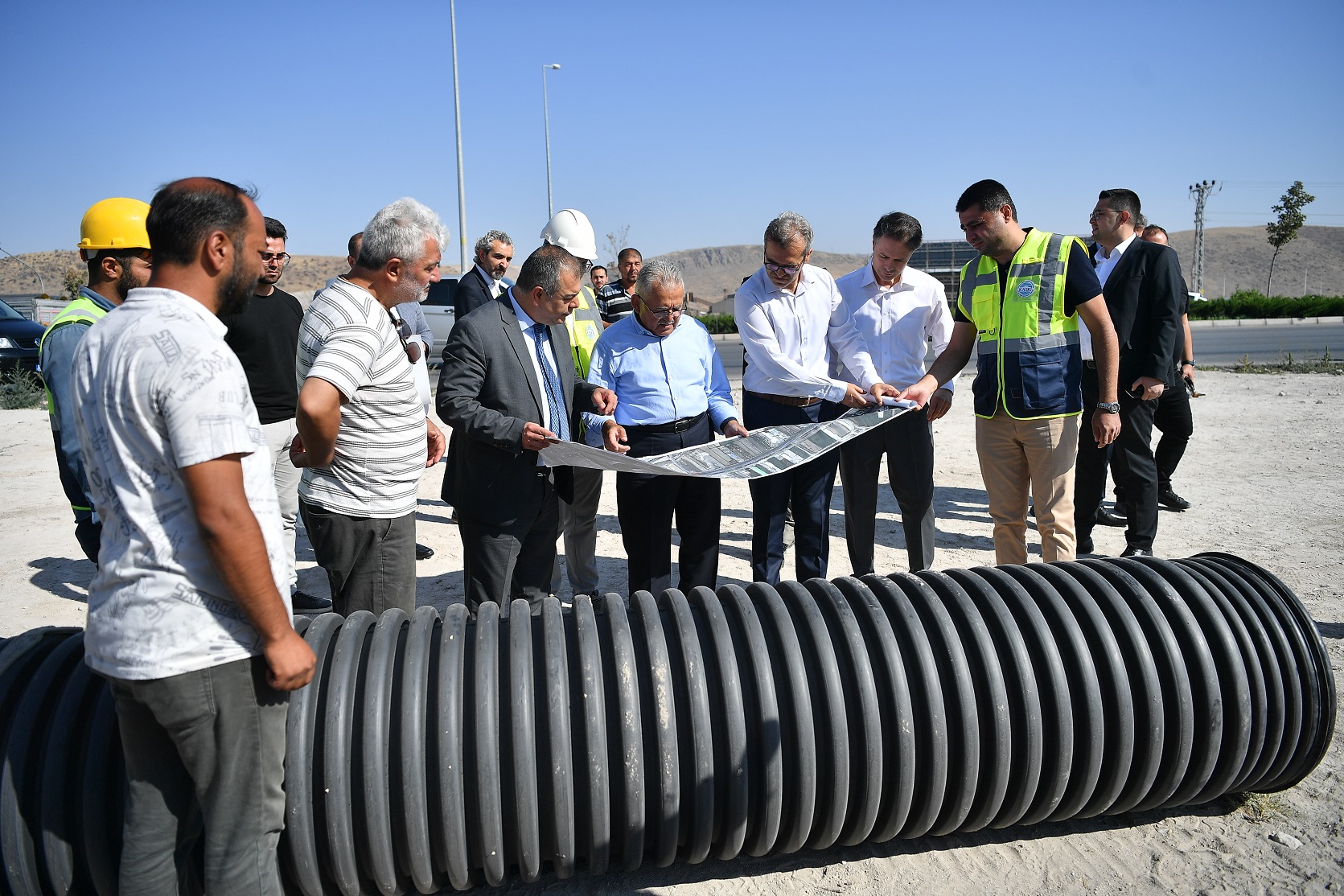 KASKİ Altyapı Çalışmalarını İnceleyen Büyükkılıç’tan ‘Geleceğe Işık Tutan Yaklaşım’ Vurgusu