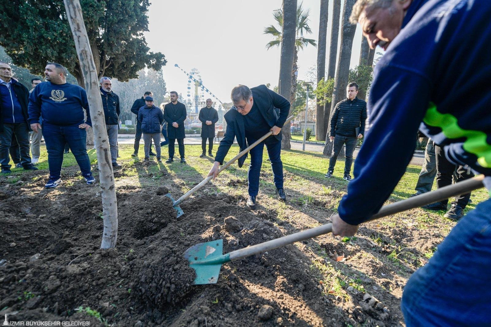 Başkan Tugay’dan Kültürpark için daha çok yeşil alan mesajı