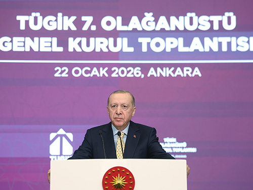 “Büyük, güçlü ve müreffeh bir Türkiye için iş dünyamızla yol yürümeye devam edeceğiz”