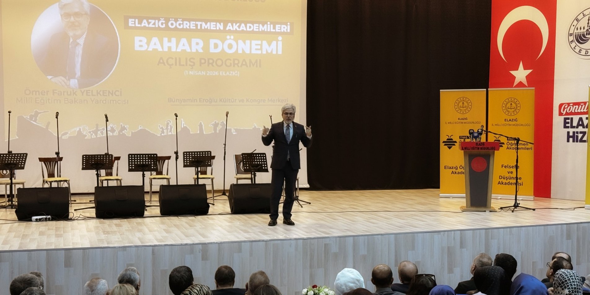 Bakan Yardımcısı Yelkenci, Elazığ Öğretmen Akademileri Bahar Dönemi Açılışına Katıldı