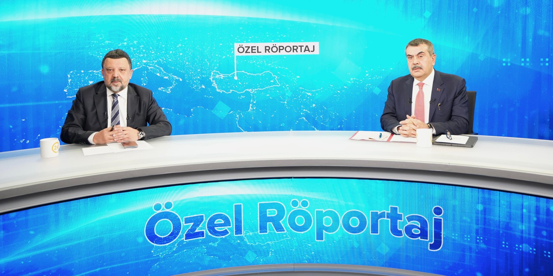 Bakan Tekin, 24 TV Canlı Yayınında Soruları Yanıtladı