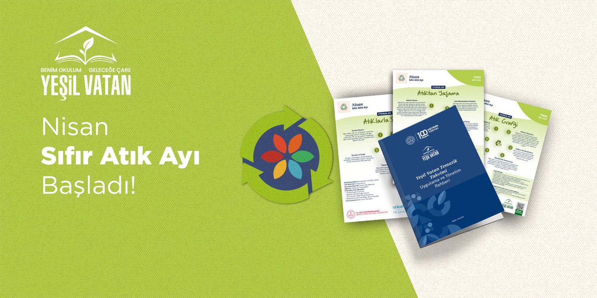 Yeşil Vatan Etkinlikleri Kapsamında Nisan Ayının Teması: “Sıfır Atık”