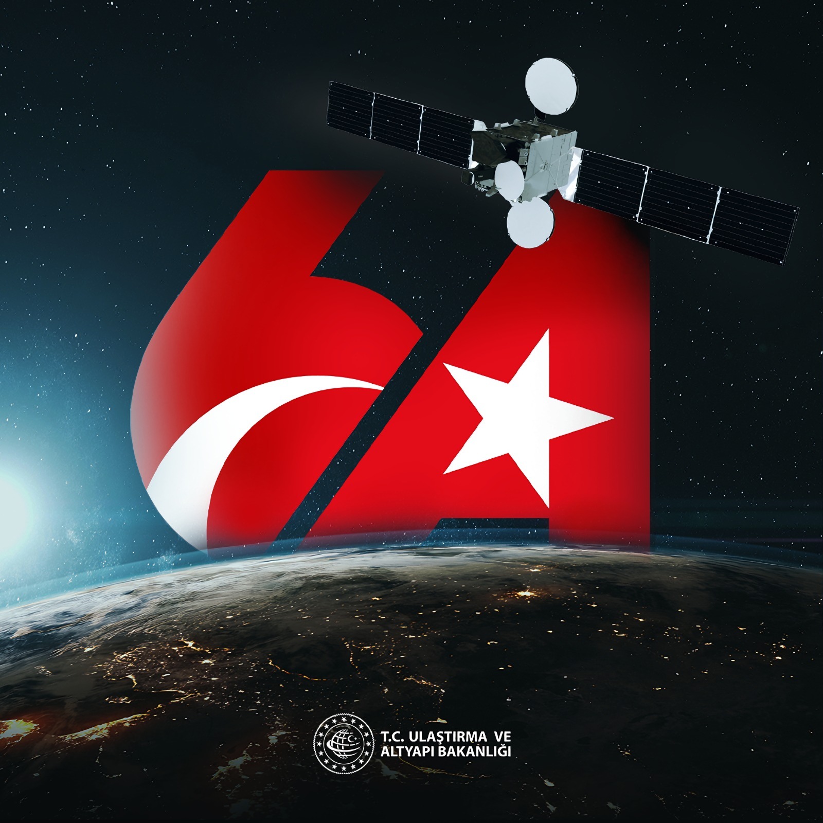 Türksat 6A Bir Yıldır Görevde