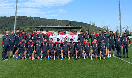 U18 Millî Takımımız, Macaristan Maçı Hazırlıklarına Riva’da Başladı