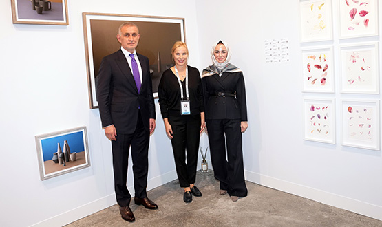 TFF Başkanı Hacıosmanoğlu, Barbara Čeferin’in Sergisini Ziyaret Etti