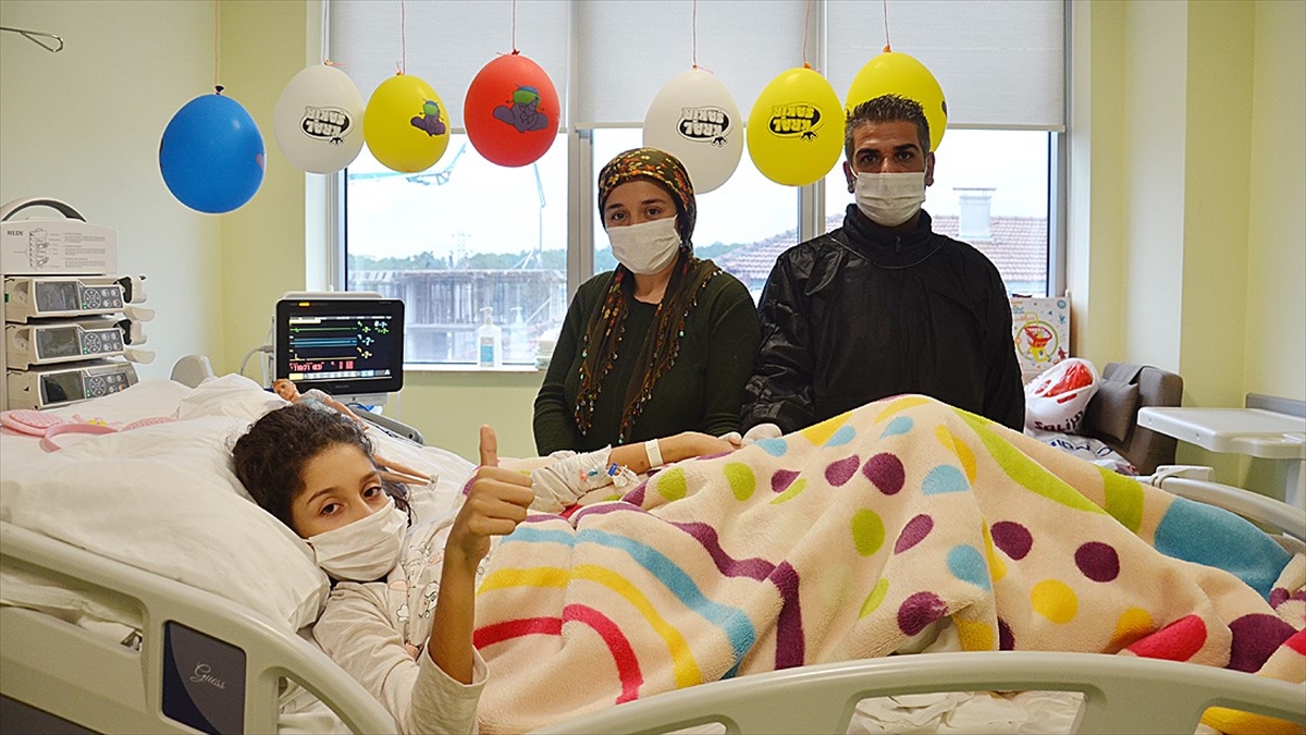 ‘Melek’ Kovid-19 ve getirdiği hastalıkları yenerek ikinci hayatına ‘merhaba’ dedi