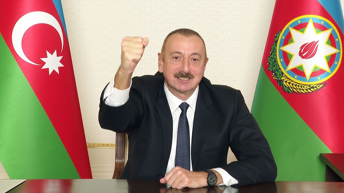 Azerbaycan’ın Dağlık Karabağ’daki zaferi Aliyev’in ‘Ne oldu Paşinyan’ sözleriyle hafızalara kazındı