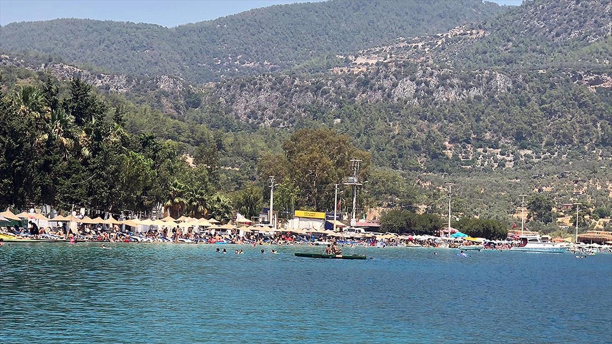 Turizm bölgesi sahillerinde “eyyam-ı bahur” sıcakları yoğunluğu