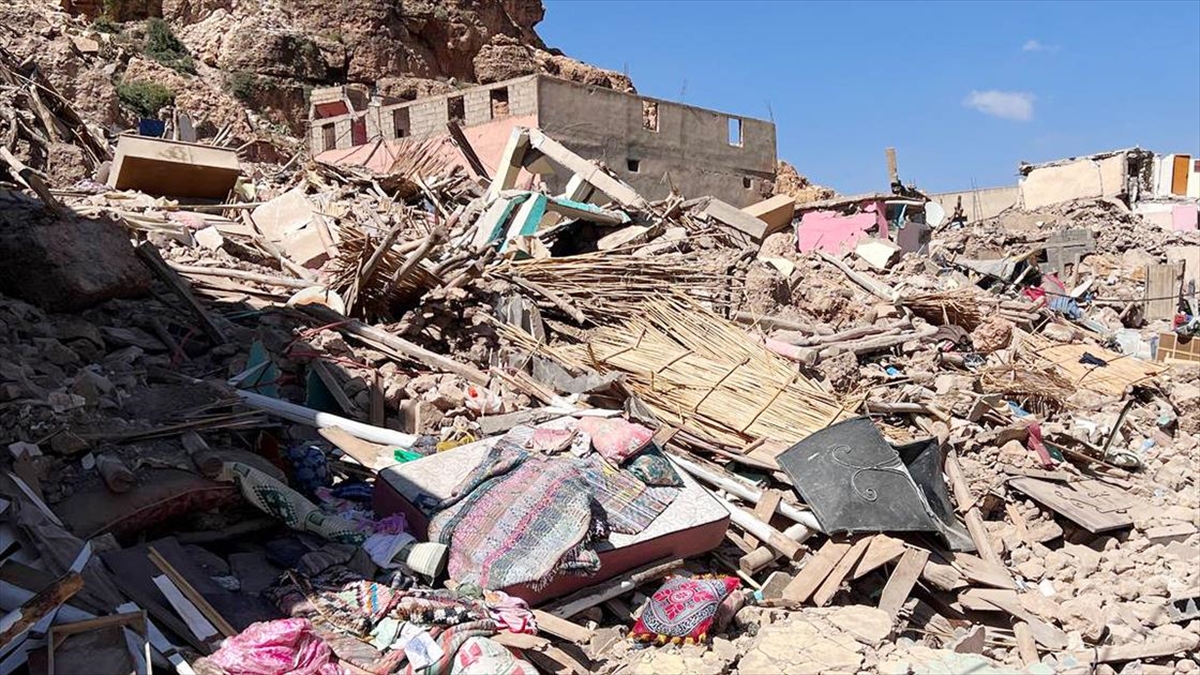Fas’taki depremde yaklaşık 50 bin ev tamamen veya kısmen yıkıldı