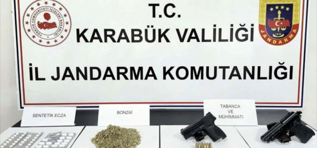 Karabük’te uyuşturucu operasyonunda yakalanan zanlı tutuklandı