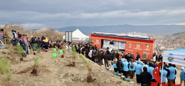 Tokat Belediyesi Hatıra Ormanı ve Fidan Dikim Töreni gerçekleştirildi.