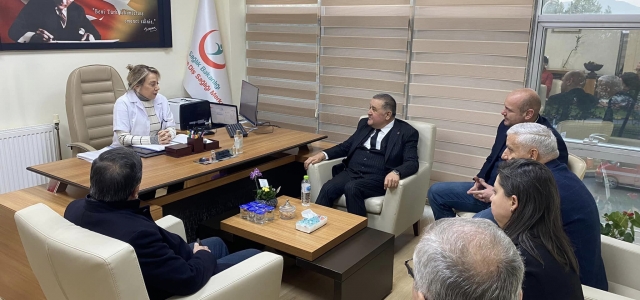 BAŞKAN FIRINCIOĞLU’NDAN HASTANELERE ZİYARET