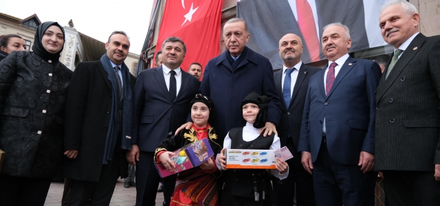CUMHURBAŞKANI ERDOĞAN’DAN BAŞKAN ŞENLİKOĞLU’NUN ÇALIŞMALARINA TAM NOT