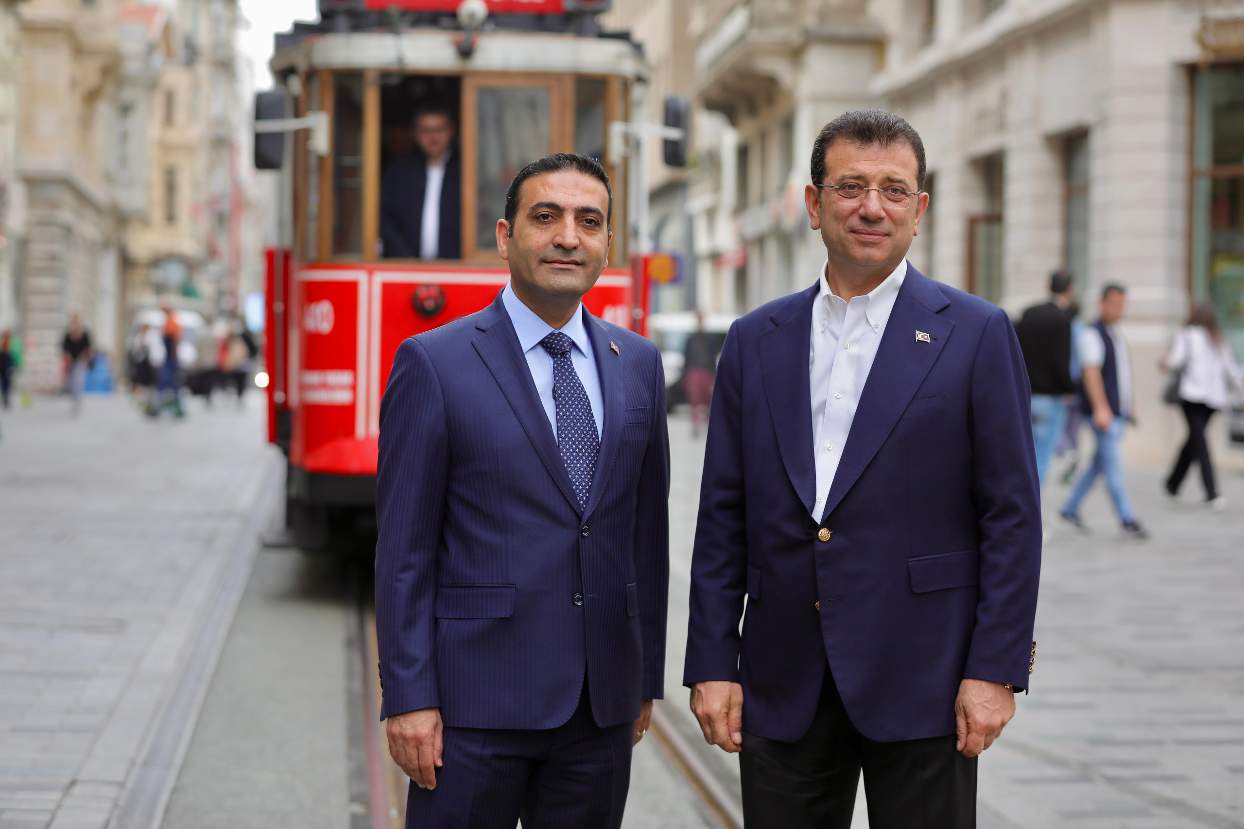 SEÇİM SONRASI İLK ZİYARET BEYOĞLU BELEDİYESİ’NE