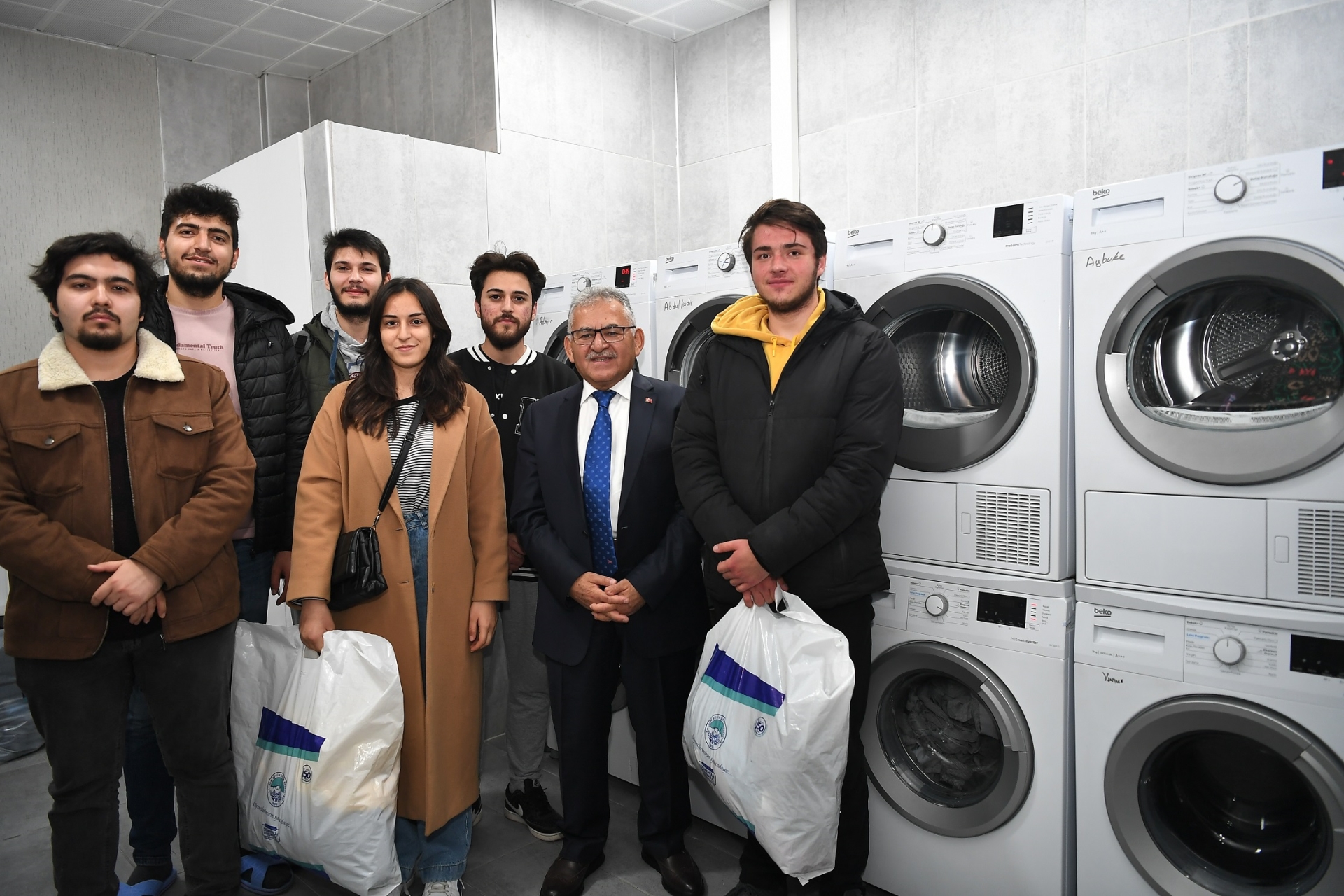 Genç Dostu Başkan Büyükkılıç’ın Çamaşır Yıkama Merkezi Projesi Türkiye’ye Örnek Gösteriliyor