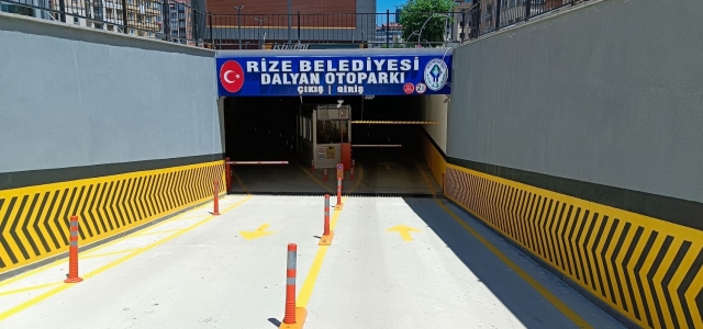Rize’de iki yeni araç otoparkı hizmete açıldı