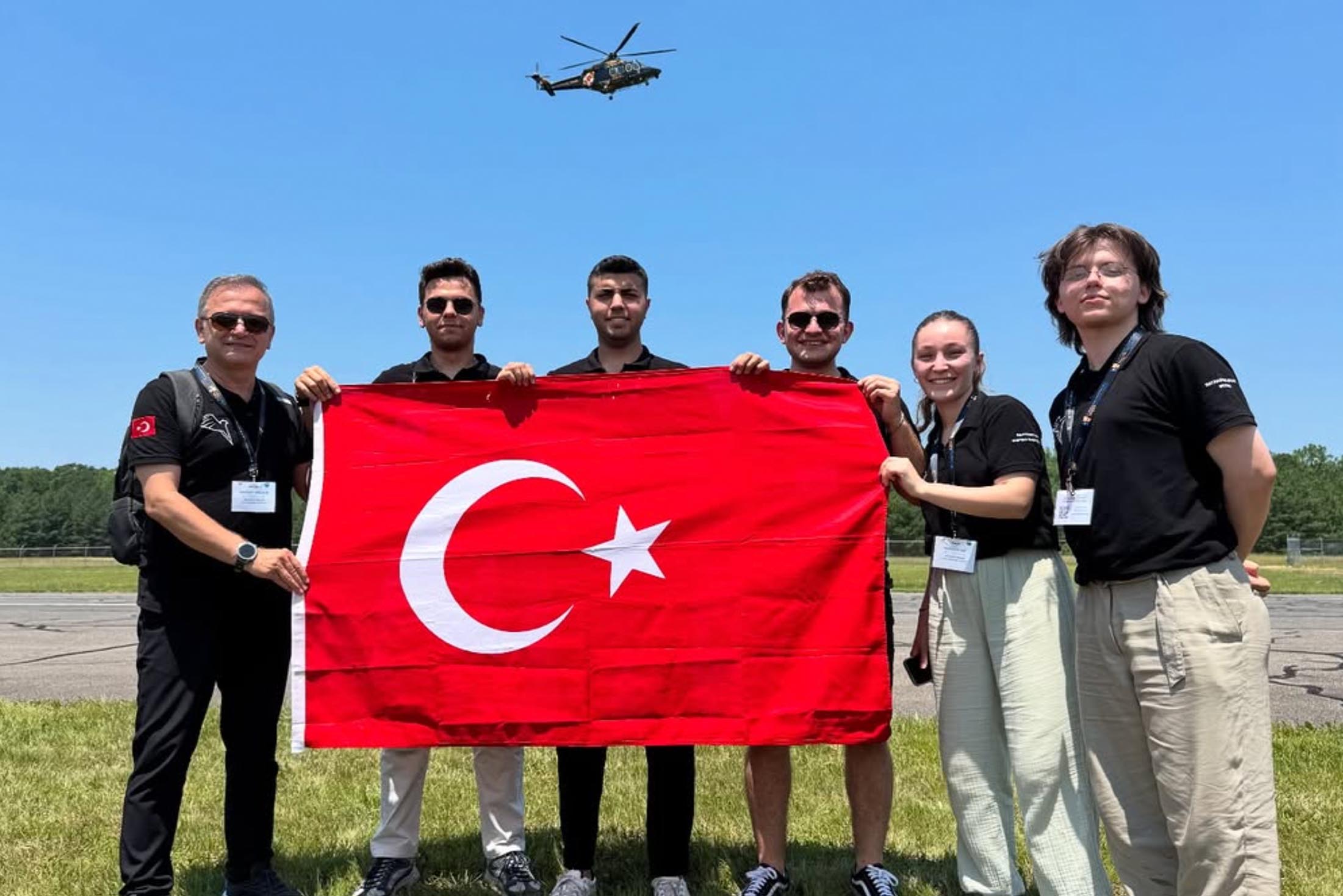 Kocaeli Üniversitesi Sarsılmaz İHA Takımı ABD’de Ülkemizi başarıyla temsil etti