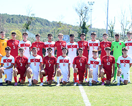 U15 Millî Takımımız, UEFA Gelişim Turnuvası’nda Belarus Karşısında