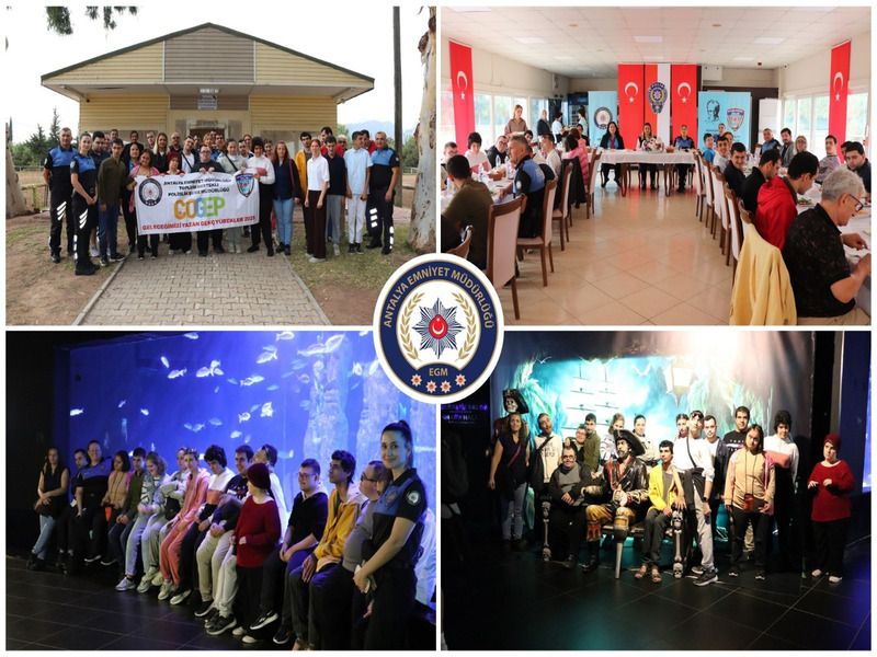 Antalya’da Toplum Destekli Polis Ekipleri, “Geleceğimizi Yazan Genç Yürekler” Projesi Kapsamında, Genç Kalplere Dokunuyor