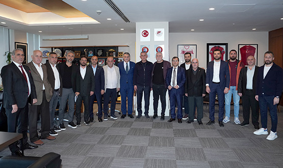 2. Lig Kulüpler Birliği’nden TFF Başkanı Hacıosmanoğlu’na Ziyaret