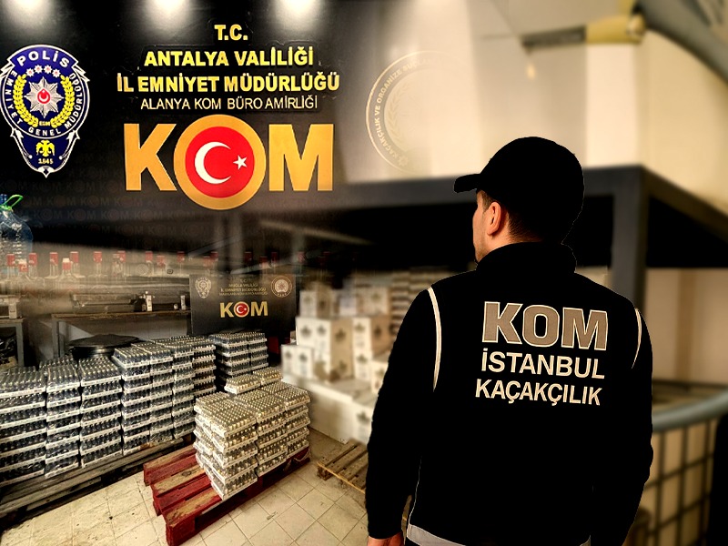 Bakanımız Sayın Ali Yerlikaya: ”81 İlde Düzenlenen Sahte İçki Operasyonunda 13 İmalathane Tespit Edildi, 31 Bin Şişe Sahte Alkol Bulundu”