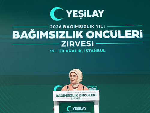 Emine Erdoğan, Bağımsızlık Öncüleri Zirvesi’ne katıldı