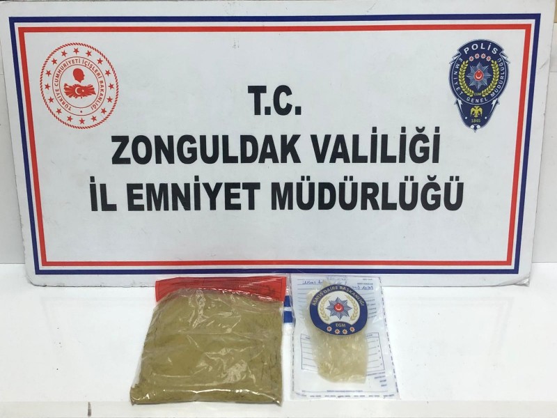 Zonguldak İl Emniyet Müdürlüğü Narkotik Operasyonu Gerçekleştirdi