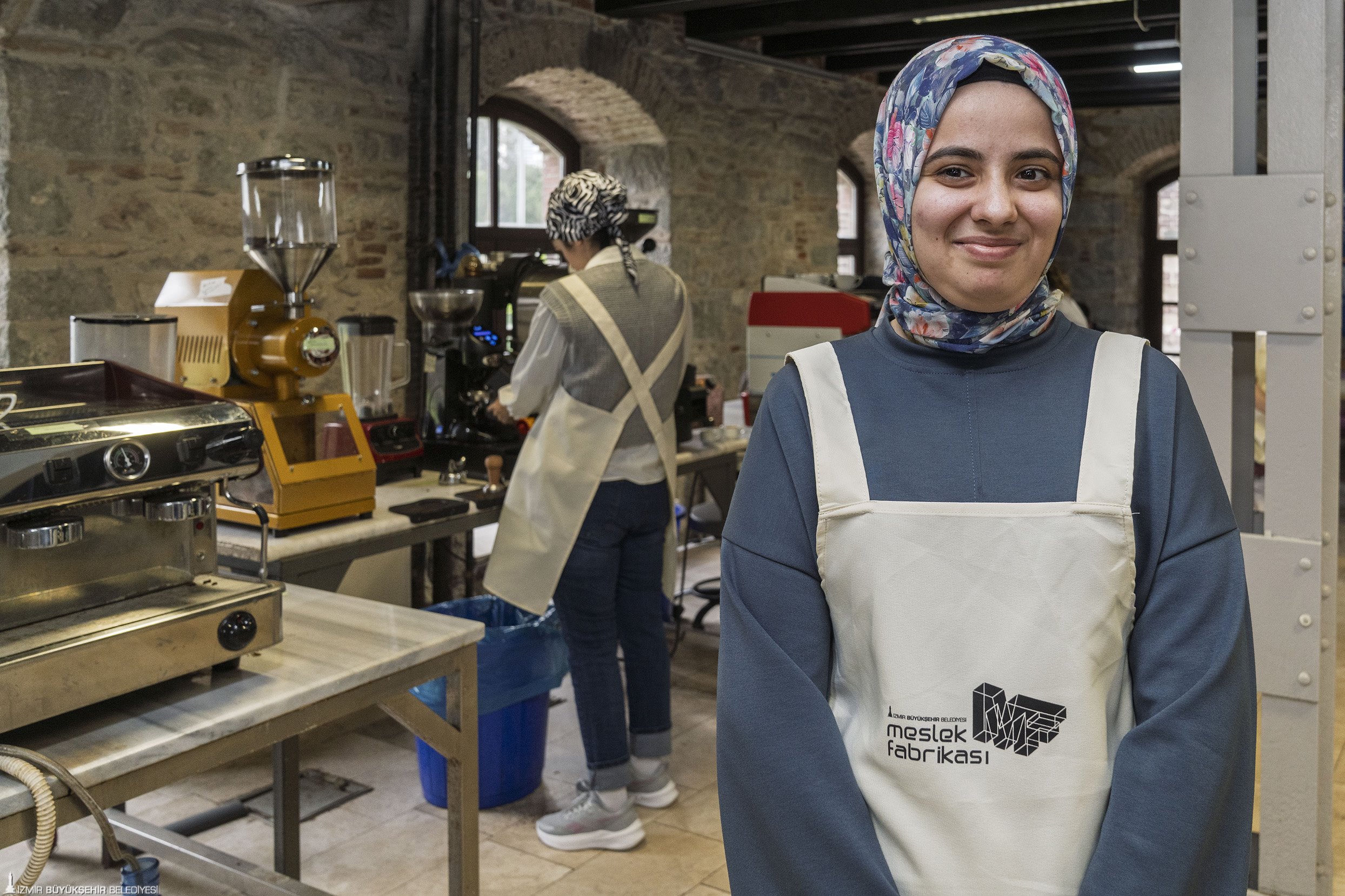 Otizmli gençler barista olma yolunda