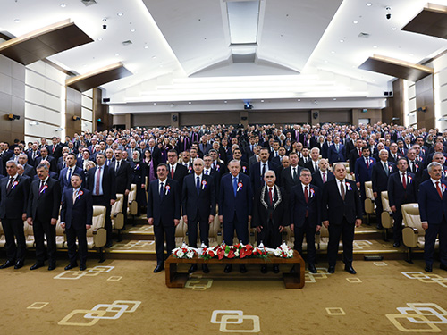 Cumhurbaşkanı Erdoğan, Anayasa Mahkemesinin 64. Kuruluş Yıl Dönümü Töreni’ne katıldı