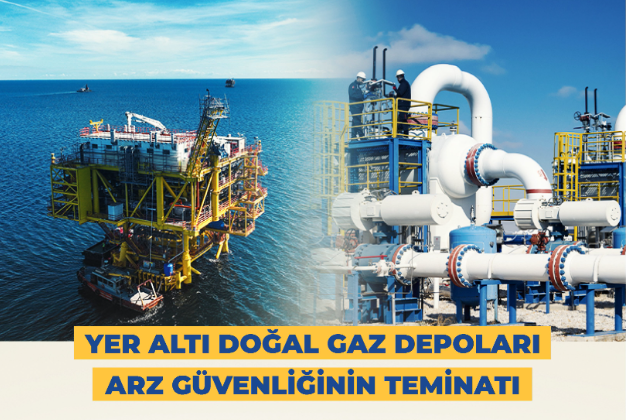 Türkiye Arz Krizlerine Karşı Doğal Gaz Depoları ile Güvende