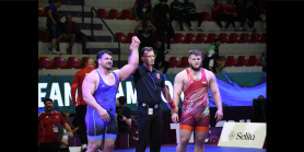 Cumhurbaşkanı Erdoğan’dan, Avrupa şampiyonu millî güreşçi Rıza Kayaalp’e tebrik telefonu