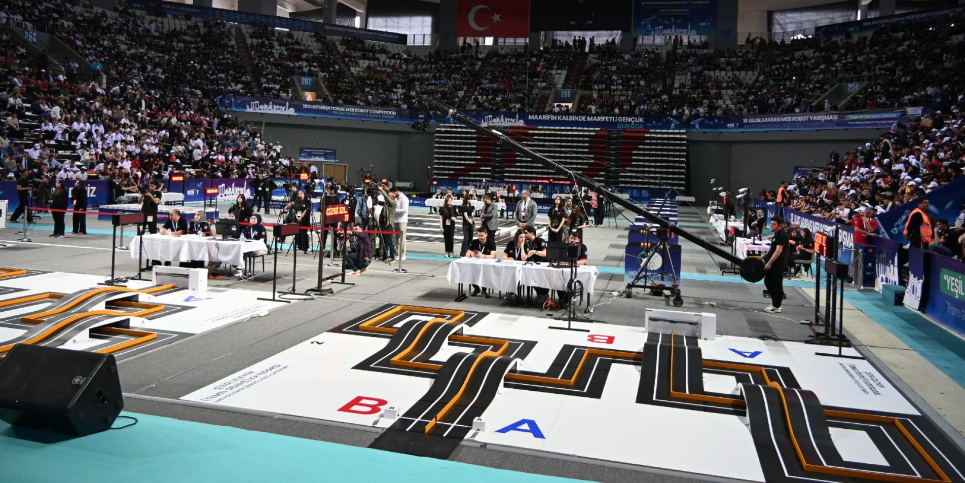 Antalya’da “18’inci Uluslararası MEB Robot Yarışması” Başladı