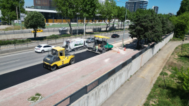İstanbul Yolu’nda hummalı asfalt çalışması