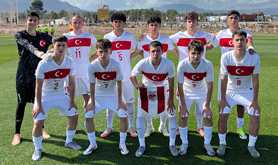 U14 Millî Takımımız, İspanya’ya 2-0 Mağlup Oldu