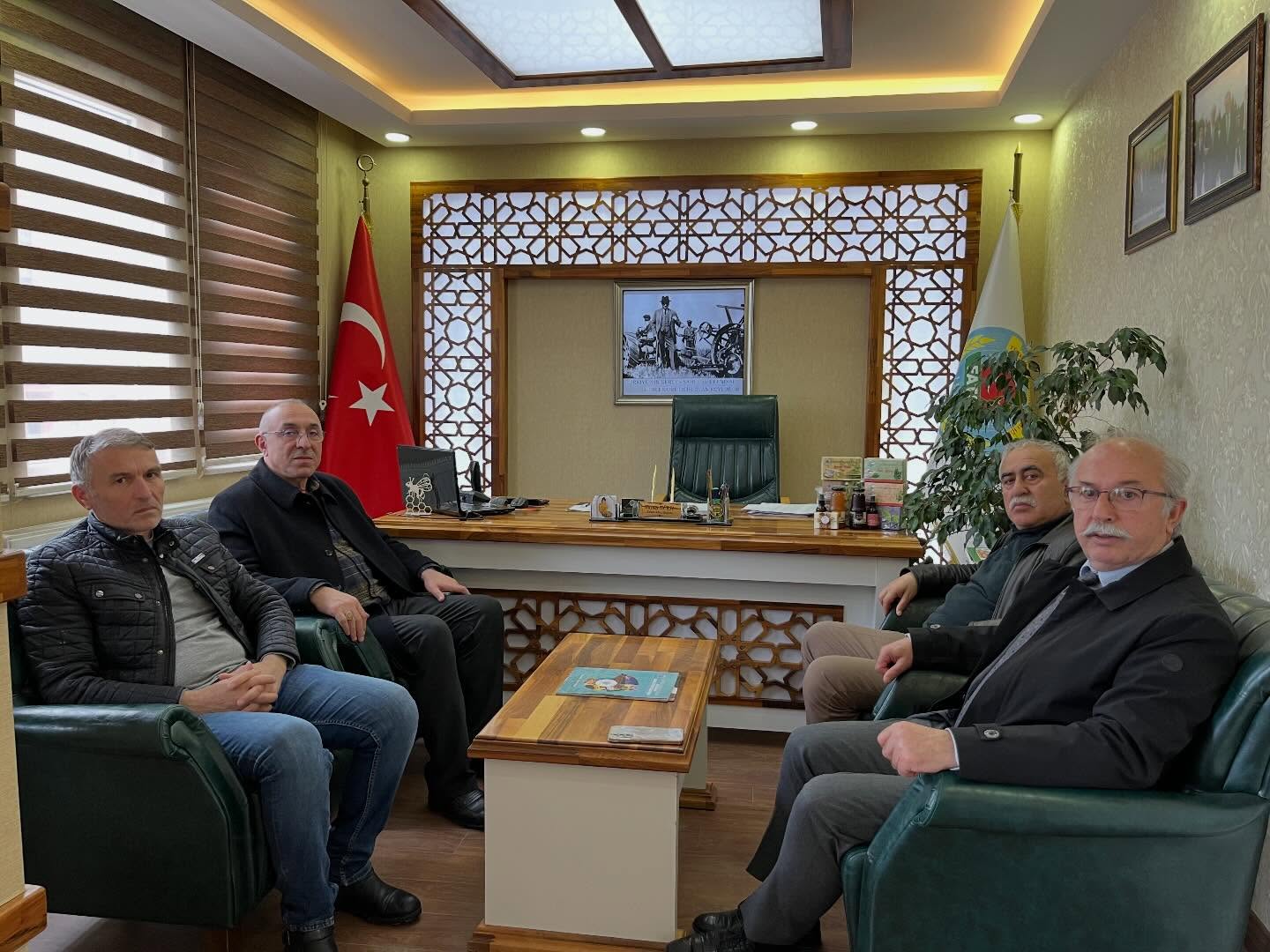 Fatsa Ziraat Odası’na Nazik Ziyaret