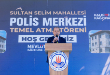 Kağıthane’de Yeni Polis Merkezi İçin İlk Kazma Vuruldu