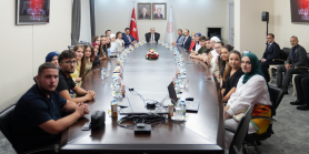 Novi Pazar Türk Kültür Merkezi Öğrencilerinden Millî Eğitim Bakanlığına Ziyaret