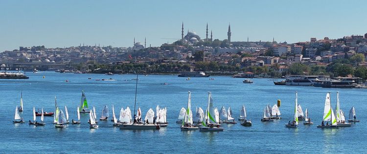 Haliç’te Yelkenler Dördüncü Kez Suya İndi